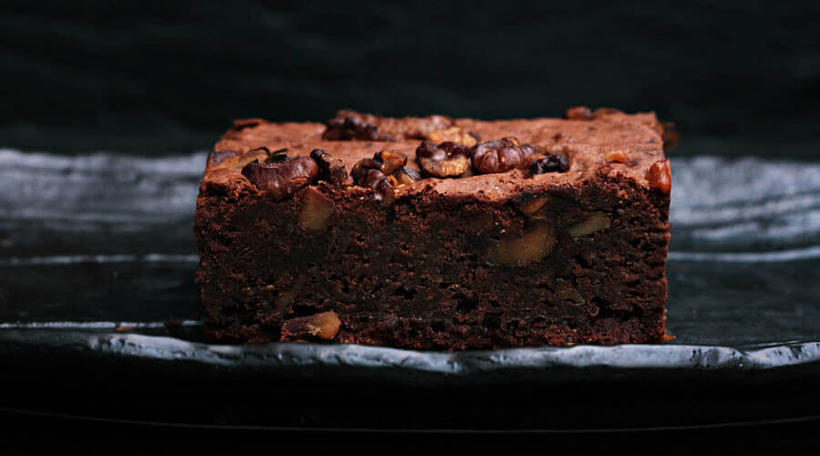 Double-choc brownies